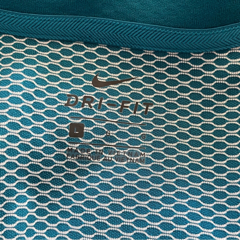 ⛳️ Nike Dri-FIT Sleeveless Golf Top | Women’s L | Teal Blue | Like New! - Picture 2 of 14